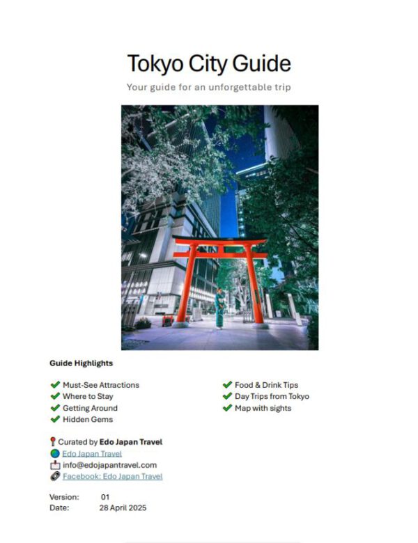 Tokyo City Travel Guide – Multiple Itineraries, Hidden Gems, Food Tips & More - Afbeelding 2